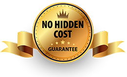 No hidden costs guarantee
